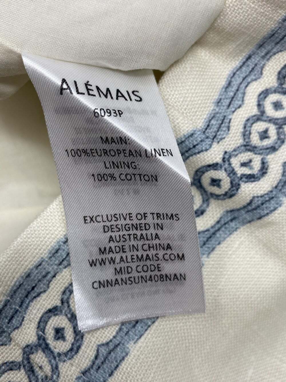Alemais Villa Romantica Printed Linen Bermuda Shorts US2 New $460 - Picture 11 of 11